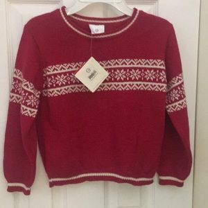HANNA ANDERSSON Unisex Fair Isle Pullover